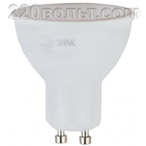 Лампа светодиодная ЭРА LED MR16-12W-827-GU10 (диод, софит, 12Вт, тепл, GU10)