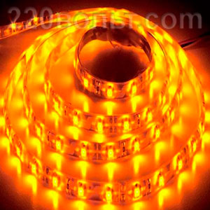 Лента LED LS604 IP-65 желтая Feron