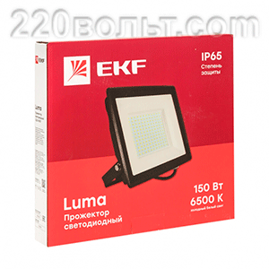 Прожектор светодиодный СДО-3007 150Вт 6500К IP65 EKF Basic