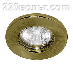 DL10 MR-16 античное золото