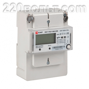 Счетчик электрической энергии SKAT 115E/1-5(60) SIRD (RS 485) EKF